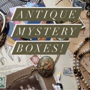 ANTIQUE Vintage Lot Mystery Box